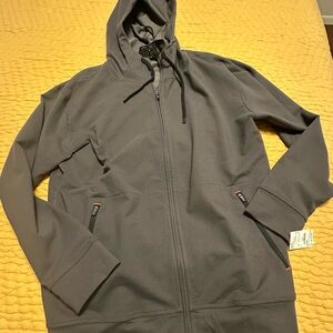 SAXX Men's Gray Hooded Jacket NWT